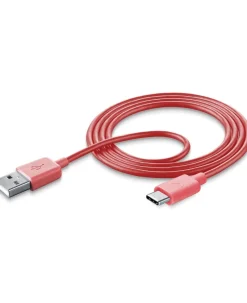 Accessoires Smartphone-Cellular Line Sg Usb Cable Usb-C Pink