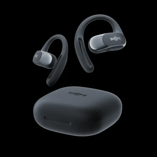 Audio-Shokz OpenFit Air Ecouteurs sport sans fil - Noir