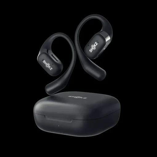Audio-Shokz OpenFit Ecouteurs sport sans fil - Noir