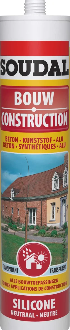Colle-Soudal Silicone neutral blanc 310 ml