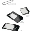 Accessoires Smartphone-Cellular Line Sim Adaptor Kit, 3 In 1, Black
