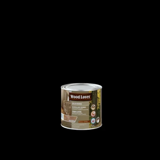 Lasure, Huile & Vernis | Teintures, Huile Et Vernis-Wood Lover Solid vernis noyer 0,5 L