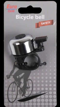 Accessoires Vélo-Euro Cycle Sonnette argente