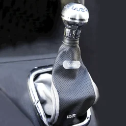Accessoires-WRC Soufflet levier de vitesse cuir / argent