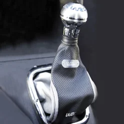 Accessoires-WRC Soufflet levier de vitesse cuir / argent