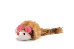 Jouets-Beeztees Souris poil long peluche