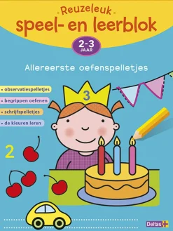 Livres Pour Enfants | Manuels Scolaires-Deltas Speel- en leerblok: allereerste oefenspelletjes