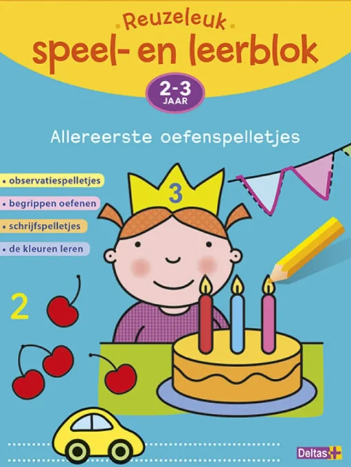 Livres Pour Enfants | Manuels Scolaires-Deltas Speel- en leerblok: allereerste oefenspelletjes
