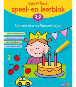 Livres Pour Enfants | Manuels Scolaires-Deltas Speel- en leerblok: allereerste oefenspelletjes