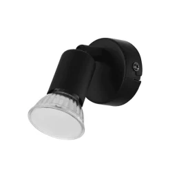 Spots-Eglo Spot Buzz noir 1x GU10