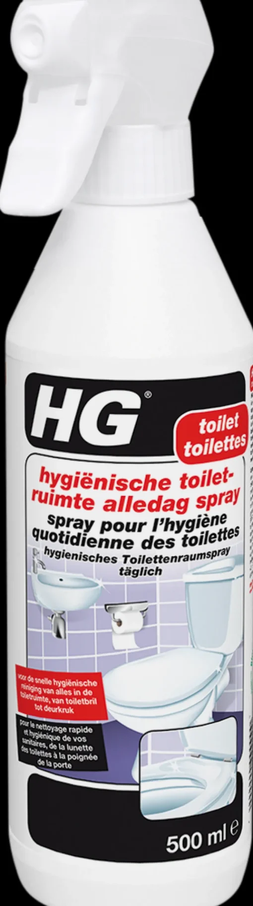 Produits De Nettoyage-HG Spray pour l ' hygiène quotidiennes des toilettes 0,5 L