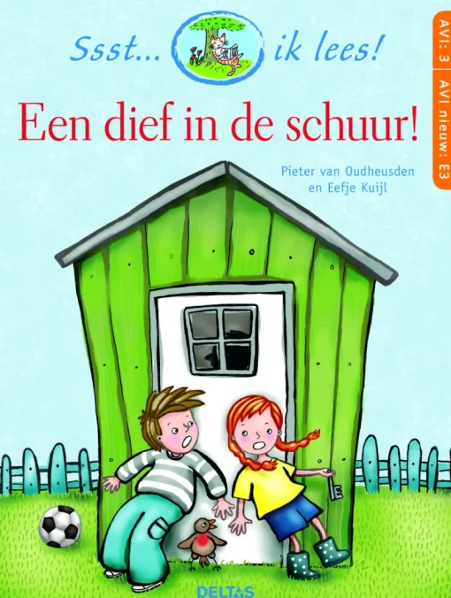 Livres Pour Enfants | Livres À Lire-Deltas Ssst... Je lis! - Un voleur dans la cabane. livre NL AVI 3