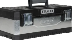 Établis Et Systèmes De Rangement-Euro Tools Stanley Boîte à outils Galva 23" - 1-95-6