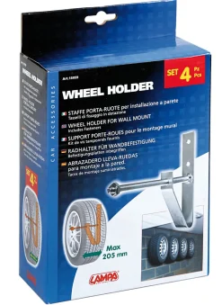 Accessoires-Euro Shop Support Porte-Roues Mural