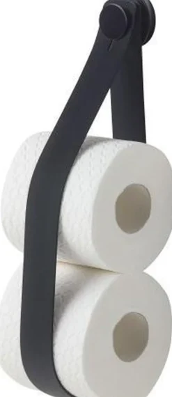 Accessoires De Toilette-Tiger Support pour rouleaux de rechange Urban - noir