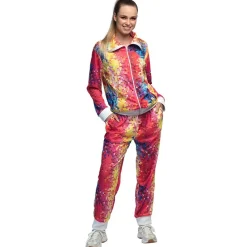 Déguisements Adultes-Euro Shop Survêtement Disco Femme - XL