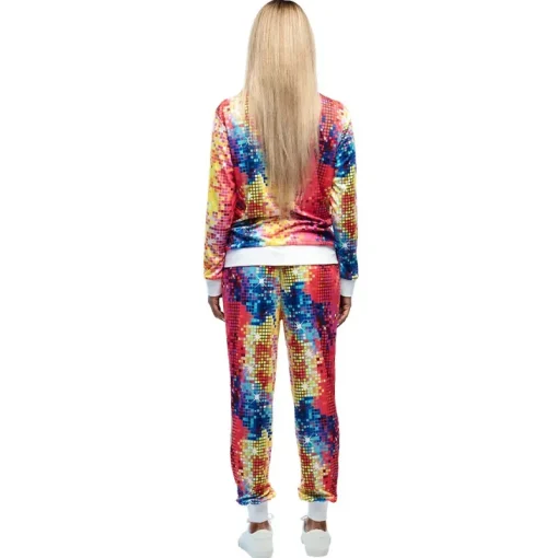 Déguisements Adultes-Euro Shop Survêtement Disco Femme - XL