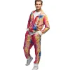 Déguisements Adultes-Euro Shop Survêtement Disco Homme - M