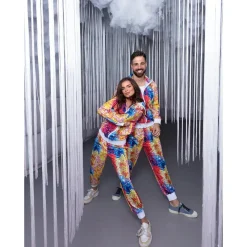 Déguisements Adultes-Euro Shop Survêtement Disco Homme - M