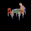 Tables Et Chaises-DDD Toys Table de jeux avec 2 chaises