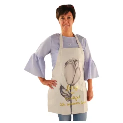 Textile De Cuisine | Barbecue-Merkloos Tablier cuisine Let Life Be Beautiful