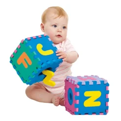Tapis De Jeu-Euro Shop Tapis alphabet 30x30x1,2 cm - 26 pièces