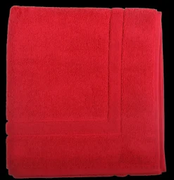 Linge De Bain-Imperial Tapis de bain 50 x 80 cm rouge
