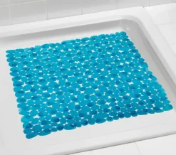 Accessoires De Douche-Wenko Tapis douche Paradise pétrol