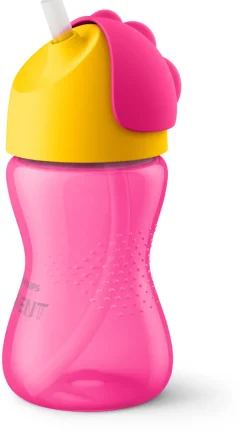 Ustensiles De Repas-Avent Tasse avec paille 300 ml Girl