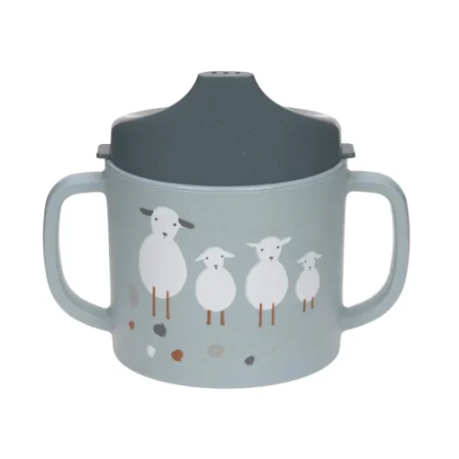 Ustensiles De Repas-Lu00e4ssig Tasse d´aprentissage - Tiny Farmer, Mouton