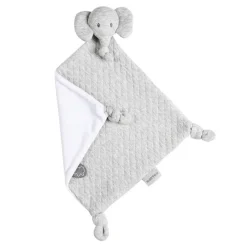 Peluches Et Câlins-Nattou Tembo Doudou Jacquard Gris