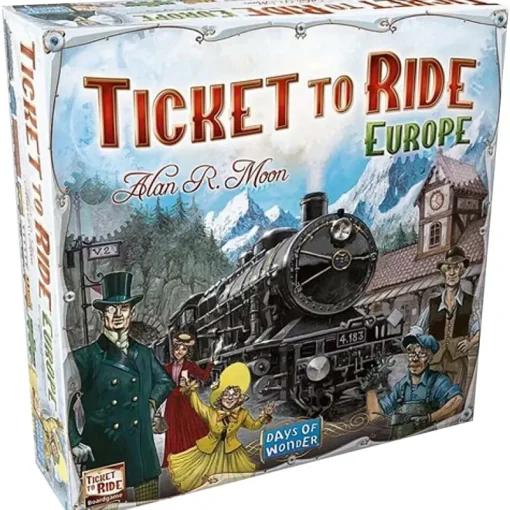 Jeux De Voyage-Asmodee Ticket to Ride Europe NL