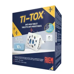 Anti-insectes (rideaux À Mouches, Sprays, Stickers, Boite Anti-fourmis, Etc.)-Riem Ti-Tox tablette anti-moustiques starter kit