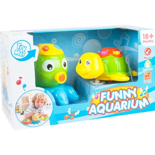 Jouets Interactifs | Jouets De Bain-DDD Toys Tortue & Octopus amis de bain