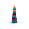 Jeux De Construction-DDD Toys Tour d'empilage arc en ciel canard