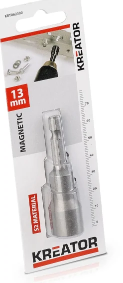 Clés-Kreator Tournevis à douille aimante 13 mm