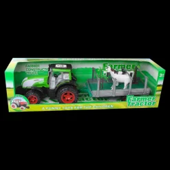 Ferme-DDD Toys Tracteur avec animaux et chariot