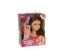 Poupées Et Peluches-DDD Toys Tête coiffure brun