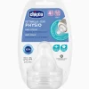 Allaitement Au Biberon-Chicco Tétine Phystiologiques Anti-Coliques silicone 4M+ x2