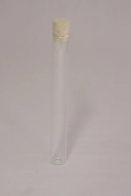 Dragées-Merkloos Tube en verre avec bouchon 20 cm 8 pièces