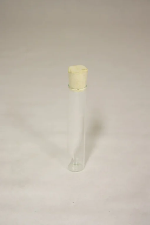 Dragées-Merkloos Tube en verre avec bouchon 12 cm 15 pièces