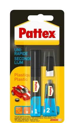 Colle-Pattex Uni-rapide plastique 3 g