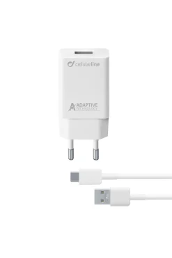 Accessoires Smartphone-Cellular Line Usb-C Charger Kit Sams 15W Wh
