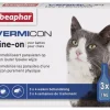 Soins-Beaphar Vermicon Line-On chat 3x1 ml