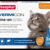 Soins-Beaphar Vermicon Line-On Chaton 3x0,75 ml