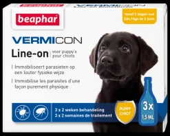 Soins-Beaphar Vermicon Line-On Chiot 3x1,50 ml