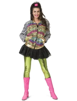 Déguisements Adultes-Euro Shop Veste à imprimé animalier Femme - Taille 44/46