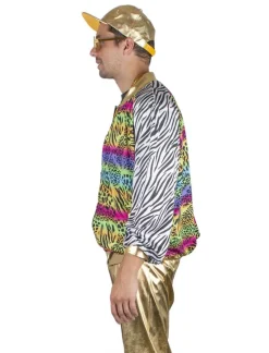 Déguisements Adultes-Euro Shop Veste à imprimé animalier Homme - Taille 56/58