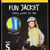 Accessoires Vélo-Wowow Veste fluo avec fermeture à glissière 5 - 7 ans