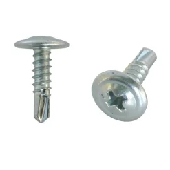 Réparation Voiture-Carpoint Vis autotaradeuse argent Ø4 mm 100 pièces